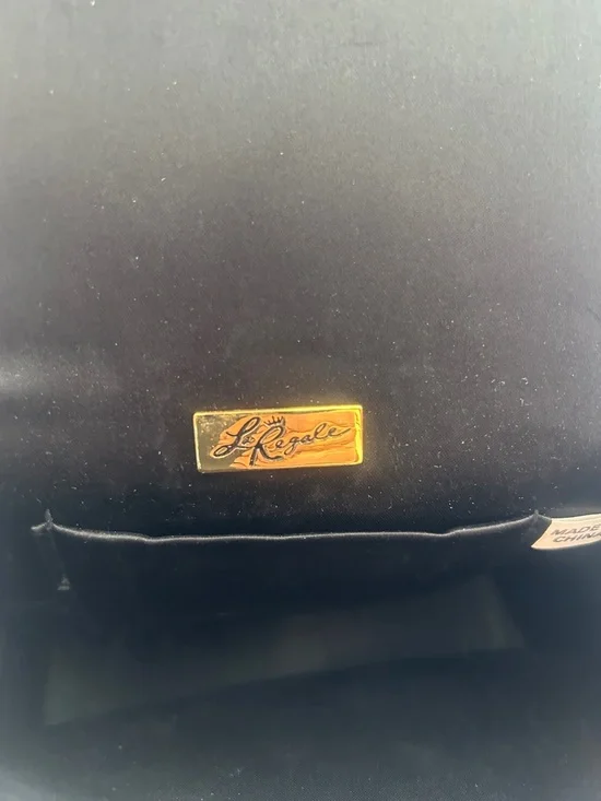 La Regale Black Beaded Crossbody Bag - Picture 4 of 9